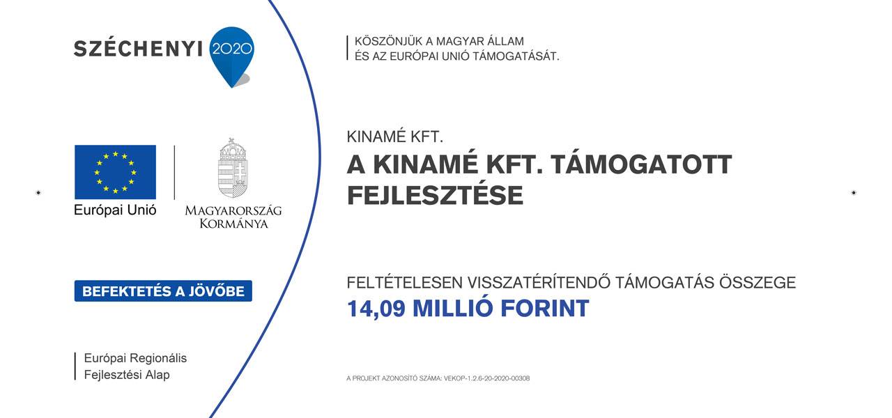 Széchenyi 2020 támogatás